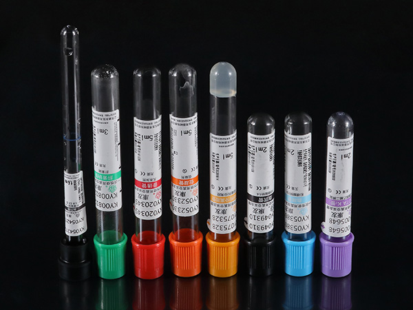 Disposable vacuum blood collection tube